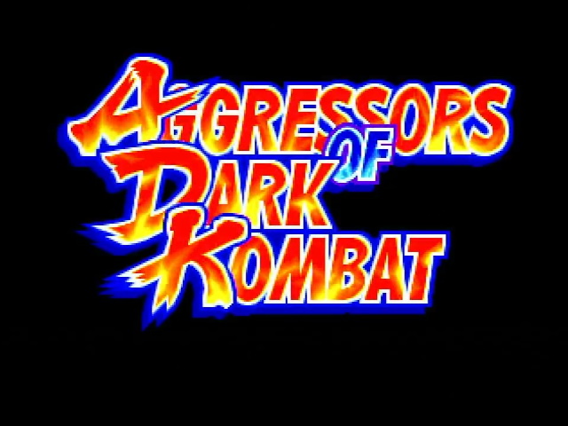 AGGRESSORS OF DARK KOMBAT title text