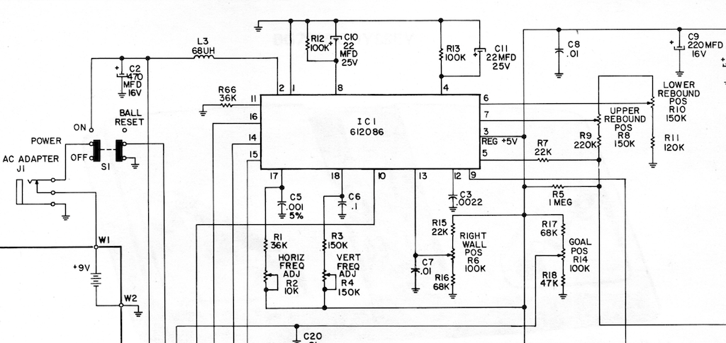 Service Manual for Odyssey 400 focused on IC1