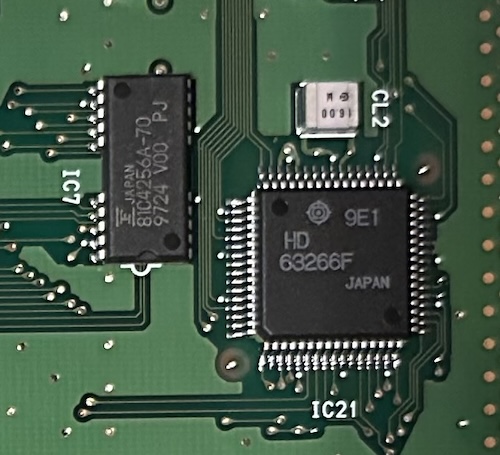 A chunky surface-mount square chip