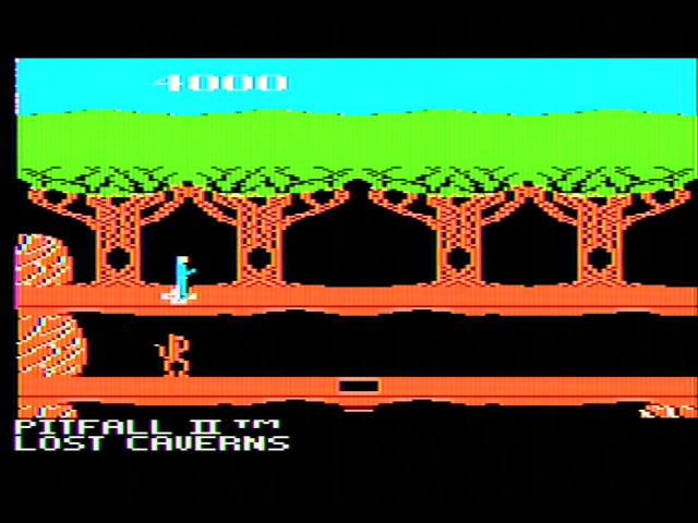 Pitfall II on the Apple II