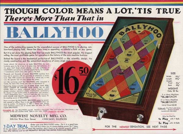 Ballyhoo advertisement