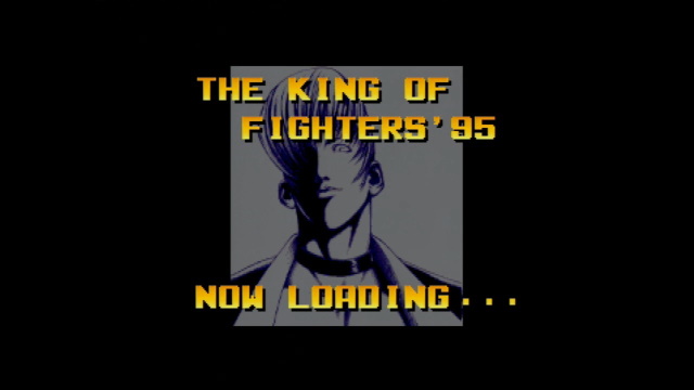 Sega Saturn KoF 95 loading screen