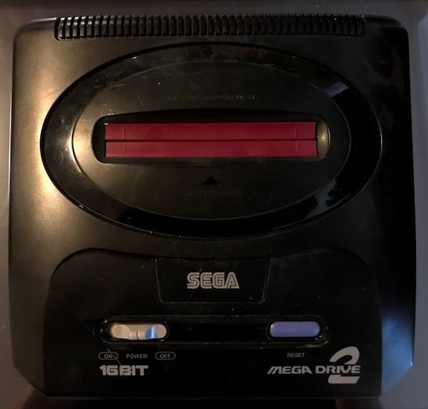 A Japanese Mega Drive Model 2