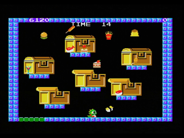 Final Bubble Bobble bonus area