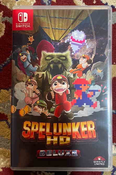 Spelunker HD Deluxe box