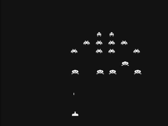 Space Invaders, but a pattern of invaders